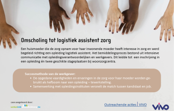 Omscholen tot logistiek assistent zorg